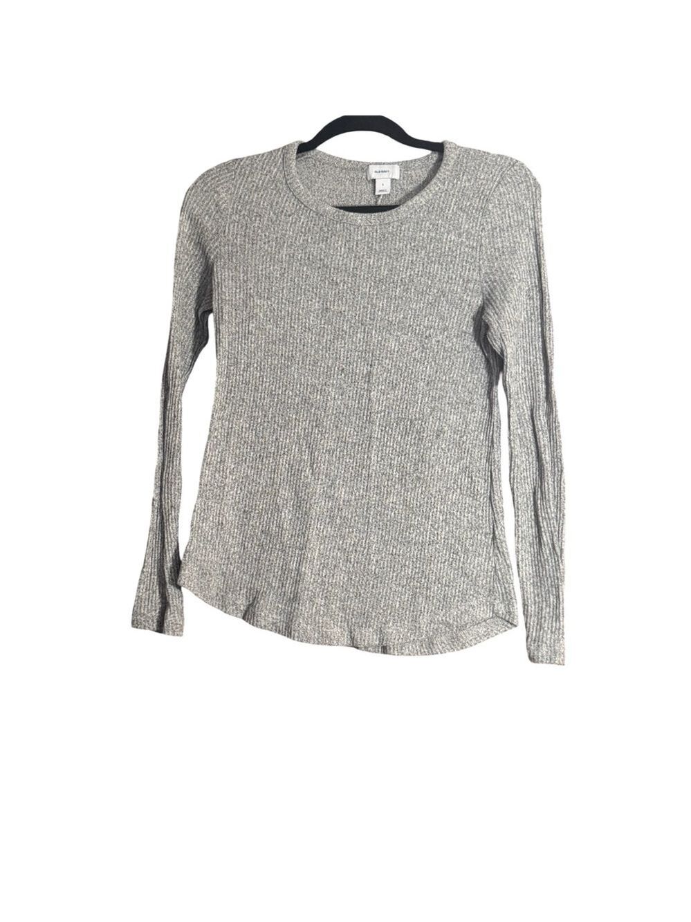 Old Navy Heather Gray Long Sleeve Top